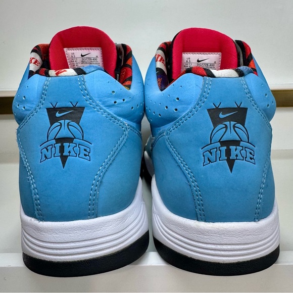 Pippen Era Vibe Nike Air Flight Lite Mid Hoops Pack Electric Inner Pop Men 8.5 - Picture 8 of 16